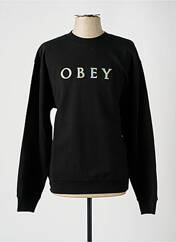 Sweat-shirt noir OBEY pour homme seconde vue