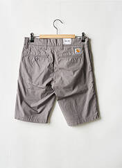 Short gris CARHARTT pour homme seconde vue