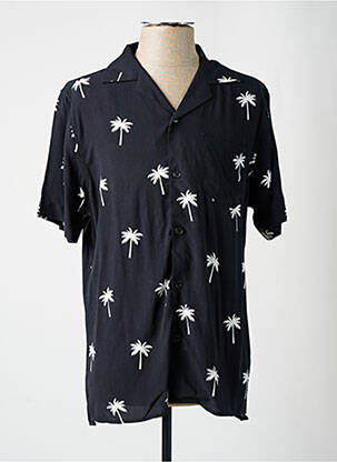 Chemise manches courtes noir OAS COMPANY homme
