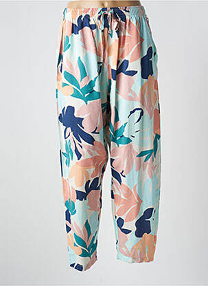 Pantalon droit multicolore OBEY femme