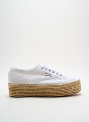 Baskets blanc SUPERGA pour femme seconde vue