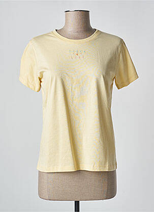 T-shirt jaune MAISON LABICHE pour femme