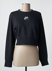 Sweat-shirt noir NIKE pour femme seconde vue