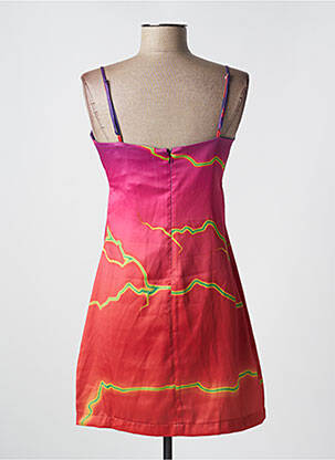 Robe courte rose DAILY PAPER femme