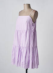 Robe mi-longue violet NOISY MAY pour femme seconde vue