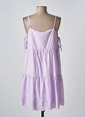 Robe mi-longue violet NOISY MAY pour femme seconde vue