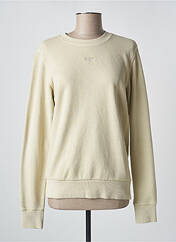 Sweat-shirt beige REEBOK pour femme seconde vue