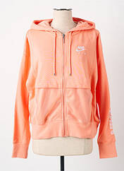 Sweat-shirt orange NIKE pour femme seconde vue