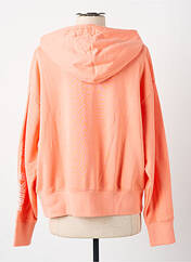 Sweat-shirt orange NIKE pour femme seconde vue