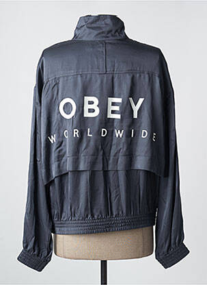 Veste casual bleu OBEY femme