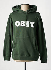 Sweat-shirt vert OBEY pour femme seconde vue