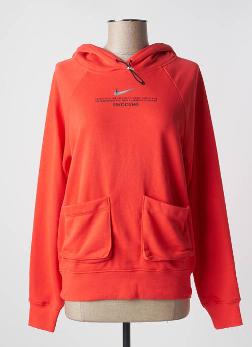 Sweat-shirt rouge NIKE pour femme