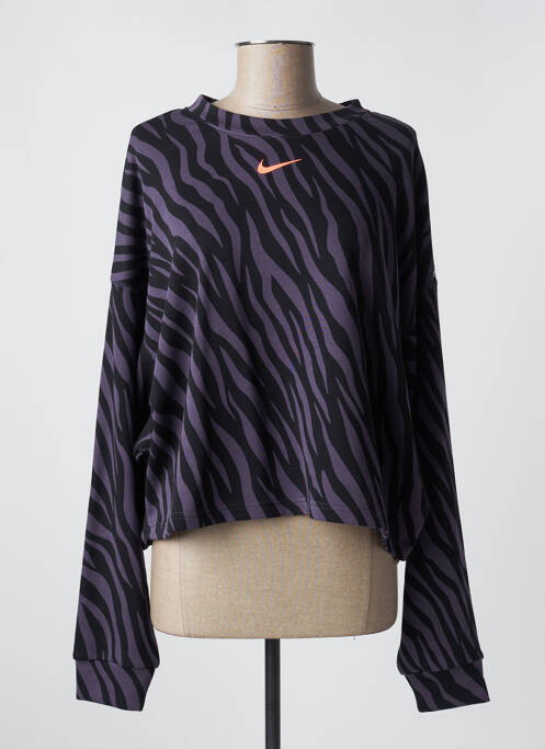 Sweat-shirt violet NIKE pour femme