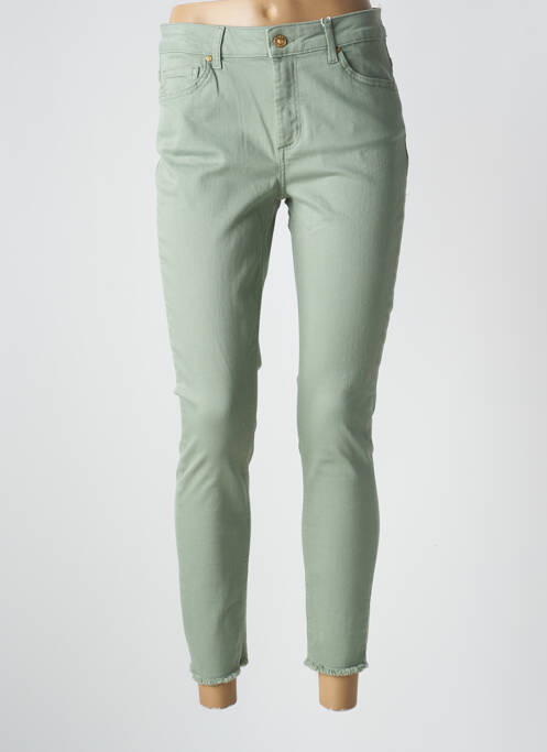 Pantalon slim vert ONLY pour femme