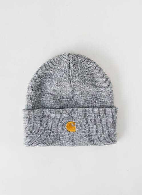 Bonnet gris CARHARTT pour homme