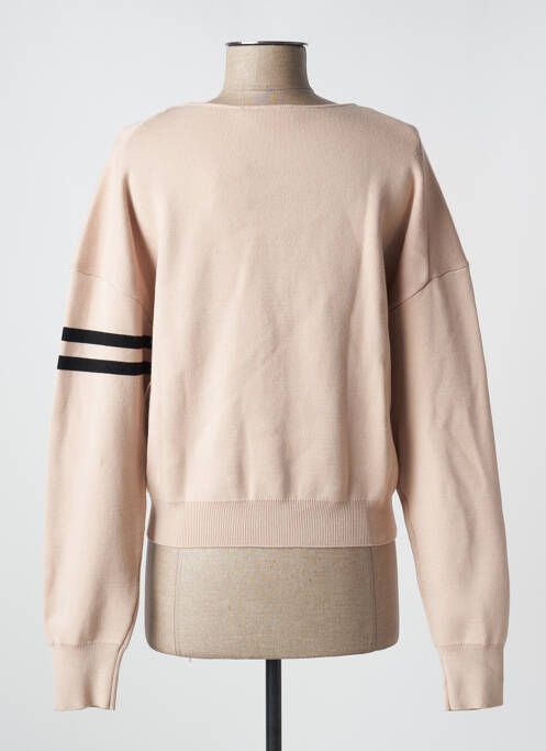 Gilet manches longues beige WASTED PARIS pour femme