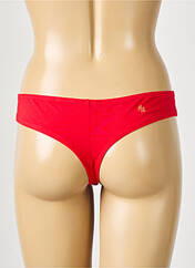 Tanga rouge MINA STORM pour femme seconde vue