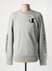 Sweat-shirt gris CHAMPION pour homme seconde vue