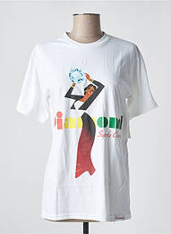 T-shirt blanc DIAMOND SUPPLY CO homme