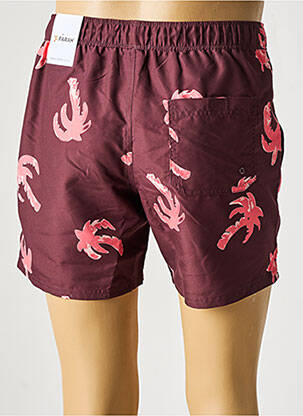 Short de bain rouge FARAH homme