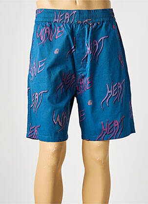 Short bleu CARHARTT homme