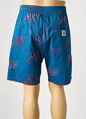 Short bleu CARHARTT homme