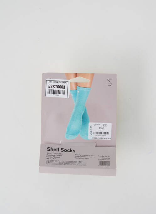 Chaussettes bleu DOIY pour unisexe