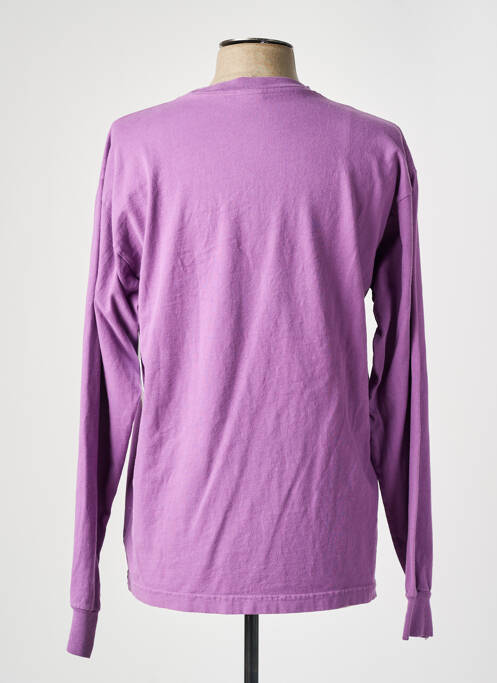 T-shirt violet OBEY pour homme