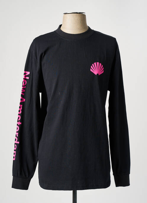 Top noir NEW AMSTERDAM SURF ASSOCIATION pour homme