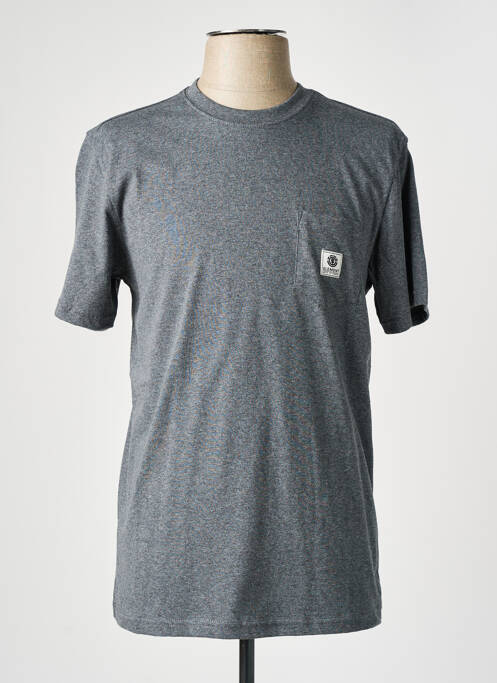 T-shirt gris ELEMENT pour homme