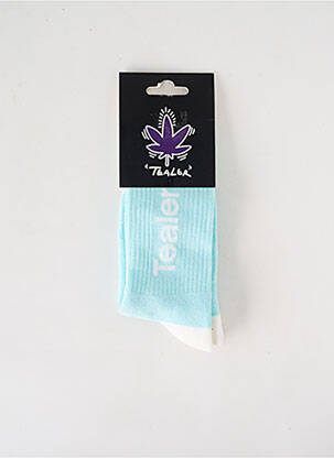 Chaussettes bleu TEALER pour homme