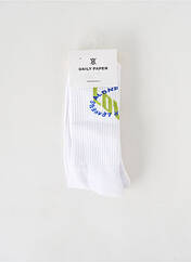 Chaussettes blanc DAILY PAPER pour homme seconde vue