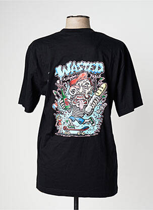 T-shirt noir WASTED PARIS homme