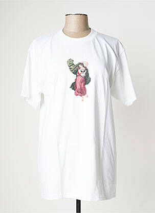 T-shirt blanc OBEY homme