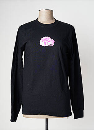 T-shirt noir HUF homme
