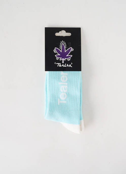 Chaussettes bleu TEALER pour homme