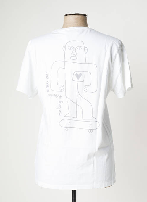 T-shirt blanc EDMMOND STUDIOS pour homme