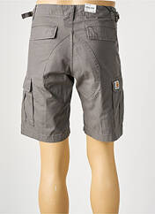 Short gris CARHARTT pour homme seconde vue