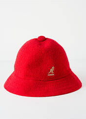 Chapeau rouge KANGOL pour unisexe seconde vue