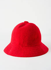 Chapeau rouge KANGOL pour unisexe seconde vue