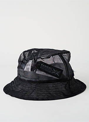 Chapeau noir KANGOL unisexe