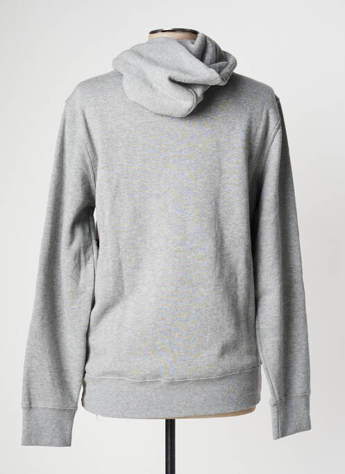 Sweat-shirt gris HUF pour unisexe