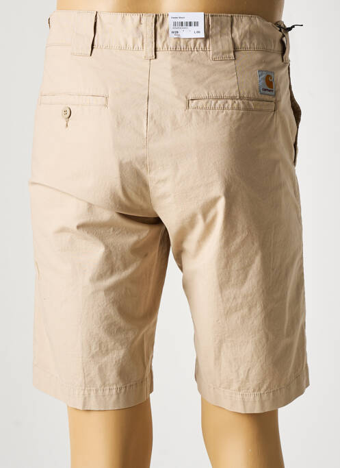 Short beige CARHARTT pour homme