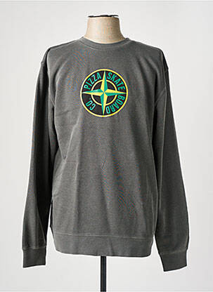 Sweat-shirt noir PIZZA SKATEBOARD homme