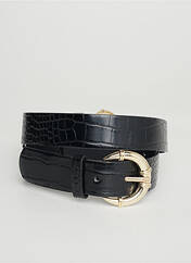 Ceinture noir PIECES pour unisexe seconde vue