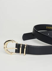 Ceinture noir PIECES pour unisexe seconde vue