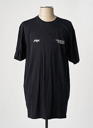 T-shirt noir HUMAN WITH ATTITUDE homme