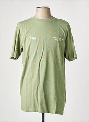 T-shirt kaki HUMAN WITH ATTITUDE homme