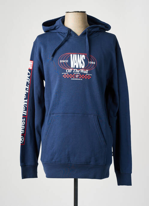 Sweat-shirt bleu VANS pour homme