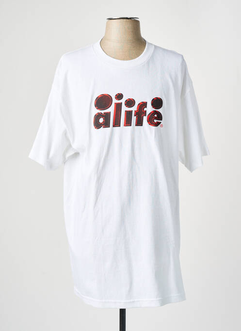 T-shirt blanc ALIFE pour homme